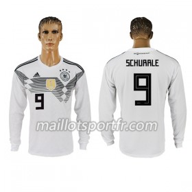 Maillot de Foot Allemagne Schurrle 9 Domicile Coupe du monde 2018 ML